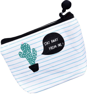 

Jadebin Mini Wallet Canvas Purse Pouch Multipurpose Organizer for Jewellery Earings | Earphones | SD Cards | Medicines - One Cactus Pouch(Pink)