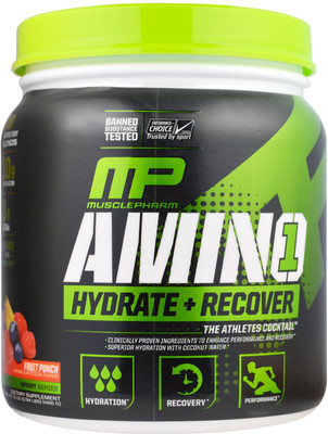 

MusclePharm Amino1 (Fruit Punch) EAA (Essential Amino Acids)(426 g, Fruit Punch)