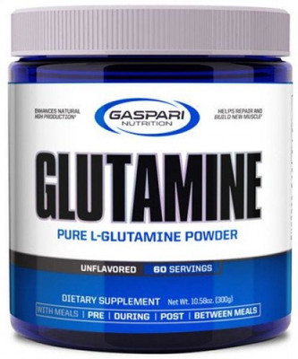 

Gaspari Nutrition Glutamine Glutamine(300 g, Unflavored)