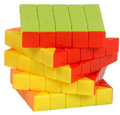 

kiti kits Ultra Speed 5x5 Stickerless Cube with Free Cube Bag Toy (HCCD ENTERPRISE)(1 Pieces)