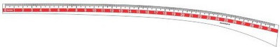 

Isomars Leg Curve Ruler - 30" Ruler(Set of 1, White)
