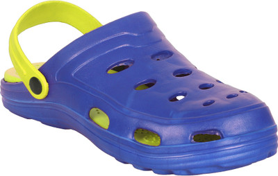 ZIPLITE Men Blue/Yellow Clogs