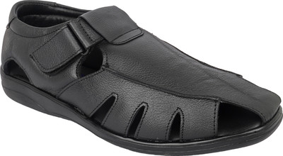 

Vincenzo Men Black Sandals