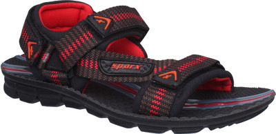 

Sparx Men Black Red Sports Sandals