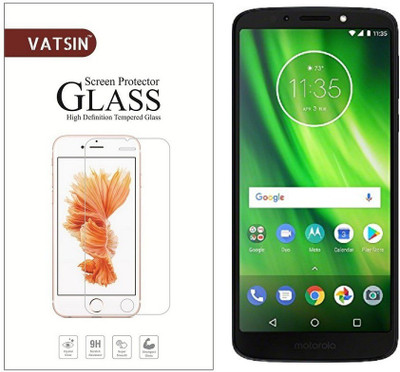 Vatsin Tempered Glass Guard for Motorola Moto G6 Play(Pack of 1)