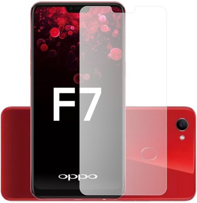 CASE CREATION Tempered Glass Guard for OPPO F7(Pack of 1)