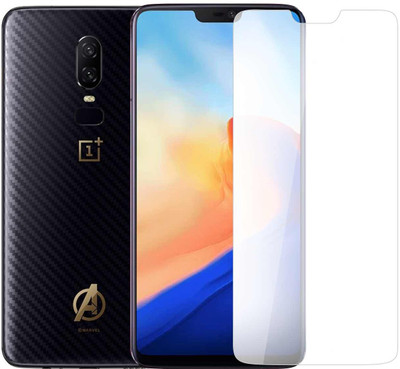 CASE CREATION Tempered Glass Guard for OnePlus 6(Pack of 1)