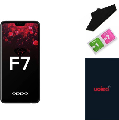 UOIEA Tempered Glass Guard for OPPO F7(Pack of 1)