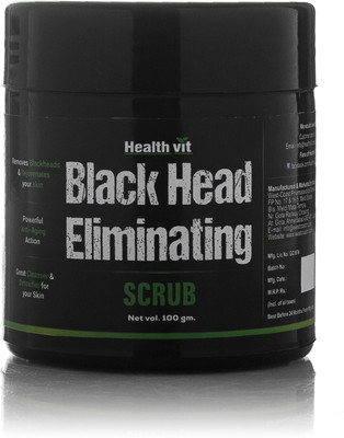 HealthVit Black Head Eliminating Scrub(100 g)