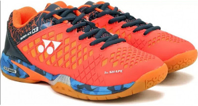 

Yonex SUPER ACE 03 Badminton Shoes For Men(Red, Coral red