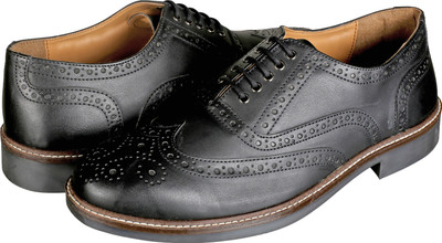 

Knotty Derby Burbage Brogue Brogues For Men(Black