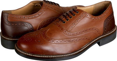 

Knotty Derby Burbage Brogue Brogues For Men(Tan