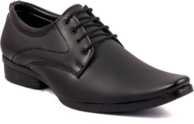 RockSoft Club Shoes Derby For Men(Black