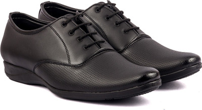 

RockSoft Club Shoes Lace Up For Men(Black