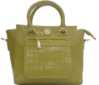 

ReAmp Women Green Polyester Hand-held Bag