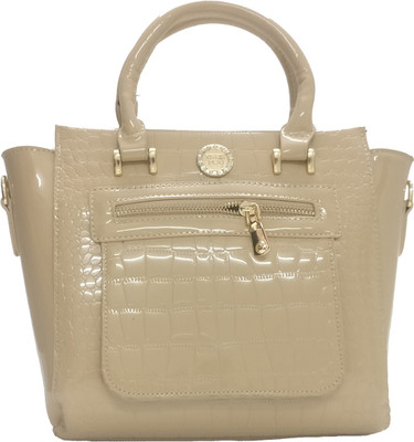 

ReAmp Women White Polyester Hand-held Bag
