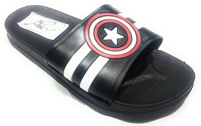

Angel Fashion Angel Fashion NewSStar Slipper for Men Slides, Black