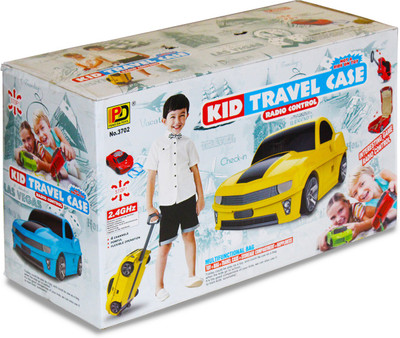 

M-MAX KID TRAVEL CASE RADIO CONTROL MULTIFUNCTIONAL BAG ( REMOTE CONTROL CAR + STORAGE COMPARTMENT) Small Travel Bag - 18(Multicolor)