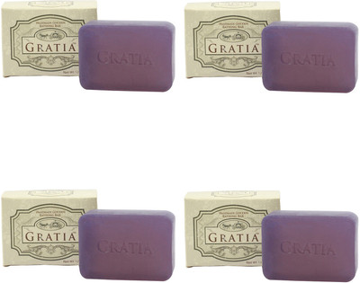 

GRATIA Lavender Soap(500 g, Pack of 4)