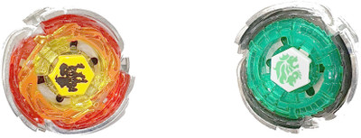 

Beyblade Metal Masters Fury Combo(Yellow, Green)
