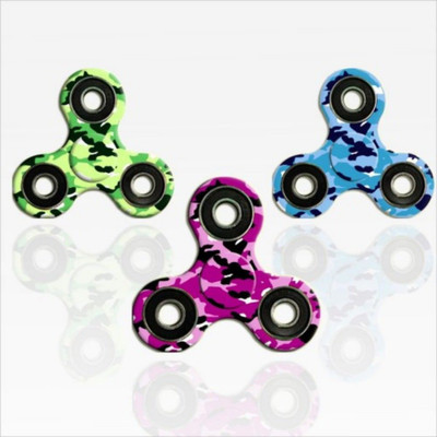

Happiesta Hand Spinner Toy for Stress Milatary Combo Pack of 3(Multicolor)