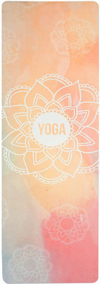 

Aerolite Printed Suede Natural Rubber Multicolor 5 mm Yoga Mat, Multicolour-3066