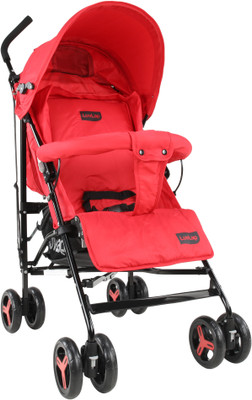 

LuvLap Joy Buggy with compact folding Buggy(Multi, Red)