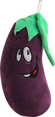 

Skylofts 23cm Brinjal Vegetable Stuffed Soft Toy - 23 cm(Multicolor)