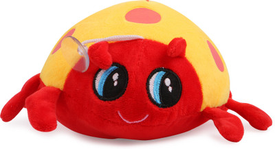 

Skylofts 20cm Cute Multicolor Beetle / LadyBug Stuffed Soft Toy For Kids - Yellow & Red - 20 cm(Multicolor)