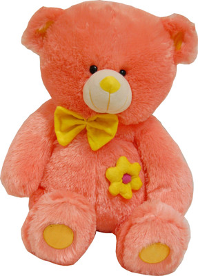 Peach teddy bear hotsell