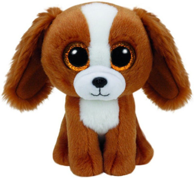 

Skylofts 18cm Big Eye Cute Dog Soft Toy - Brown - 18 cm(Multicolor)