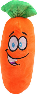 

Skylofts Rabbit's Favourite 23cm Carrot Vegetable Stuffed Soft Toy - 23 cm(Multicolor)