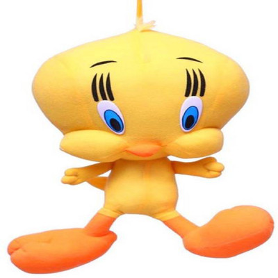

sonia collections : Yellow Duck Tweety Soft stuffed toys NAUGHTY LOOKING - 40 cm (YELLOW & ORANGE) - 40 cm(Yellow)