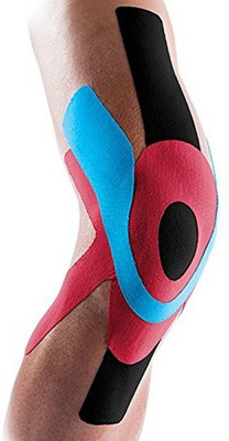 

McDavid Kinesiology Tech Knee Pre Engineered Kit 12Pack- MD620499(Black, Blue, Red