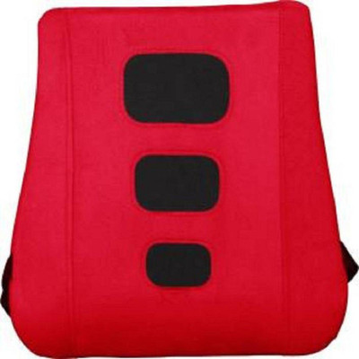 

JSR Backrest Executive Back Support orthopedic Back Rest AB10 Back Support (Free Size, Red) Back Support (Free Size, Red)