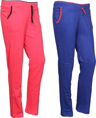 Indistar Solid Women Multicolor Track Pants