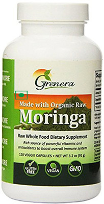 

Grenera Grenera Moringa Capsules 500 Mg - 120 Capsules / Bottle(120 No)