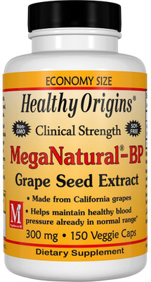 

healthy origins Healthy Origins, MegaNatural-BP Grape Seed Extract,(150 No)