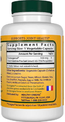 

HEALTHY ORIGINS Healthy Origins, Pycnogenol,(60 No)