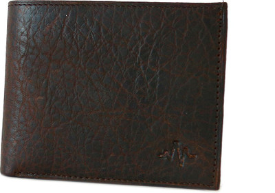 

ZAP N GRAB Men Brown Genuine Leather Wallet(6 Card Slots), Maroon