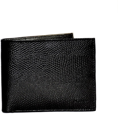 

Platly Men Black Genuine Leather Wallet(3 Card Slots)