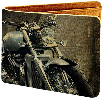 

SL COLLECTIONS Boys Multicolor, Tan Canvas, Artificial Leather Wallet(4 Card Slots)