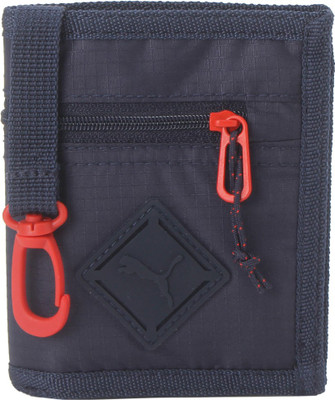 

Puma Men Blue Artificial Leather Wallet(6 Card Slots), Night sky