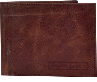 

P&Y Fashion Men Brown Genuine Leather Wallet(2 Card Slots)
