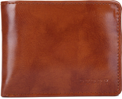 

perry Men Tan Artificial Leather Wallet(3 Card Slots)