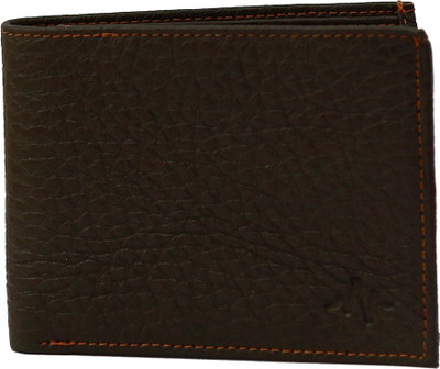 

ZAP N GRAB Men Brown Genuine Leather Wallet(6 Card Slots)