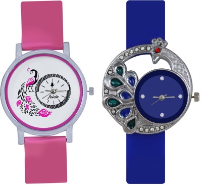 

Frida Stylish Designer Watch Combo Set Of-2 Watch For Woman And Girls Fr-F10 Watch - For Women