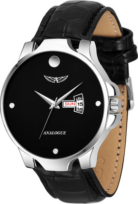 

Analogue ANLG-421-DD Casual Black Day and Date Functioning Series Watch - For Men