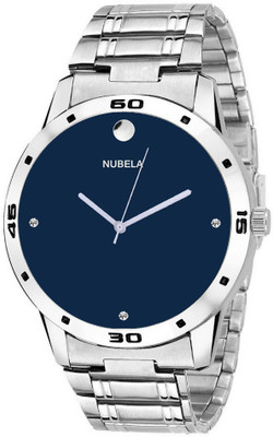 

NUBELA New S3-305 Stylish And Attractive Designer Blue Dial Watch - For Men