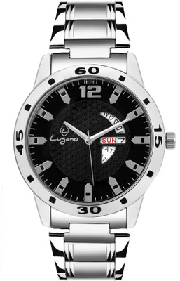 

Lugano DE1058LG Day & Date Series Watch - For Men